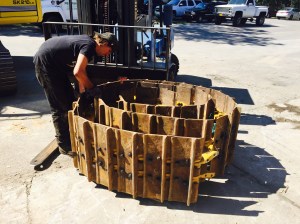 Daren, finishing up the job!